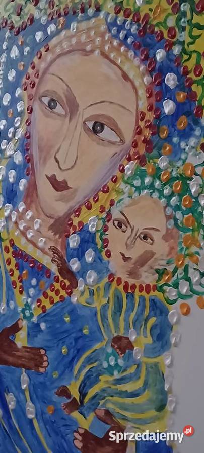 615 na 90 impastoMATKA Boska z Dzieciatkiem Poznań