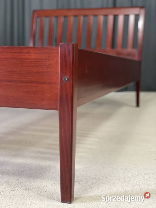 Łóżko drewniane 100x200 regulowany stelaż lite Budno