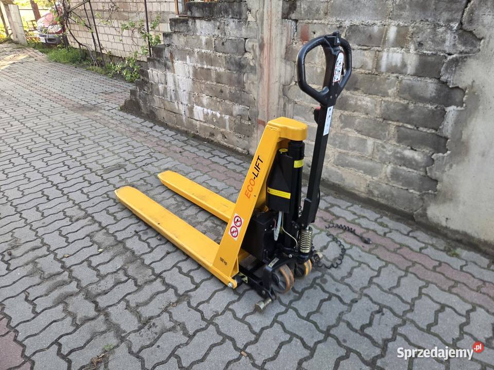 Paleciak elektryczny ręczny wózek paletowy wielkopolskie Lwówek