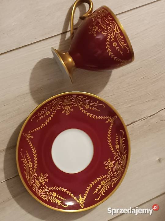 Kolekcjonerska filiżanka porcelana Tirchenreuth Gorlice