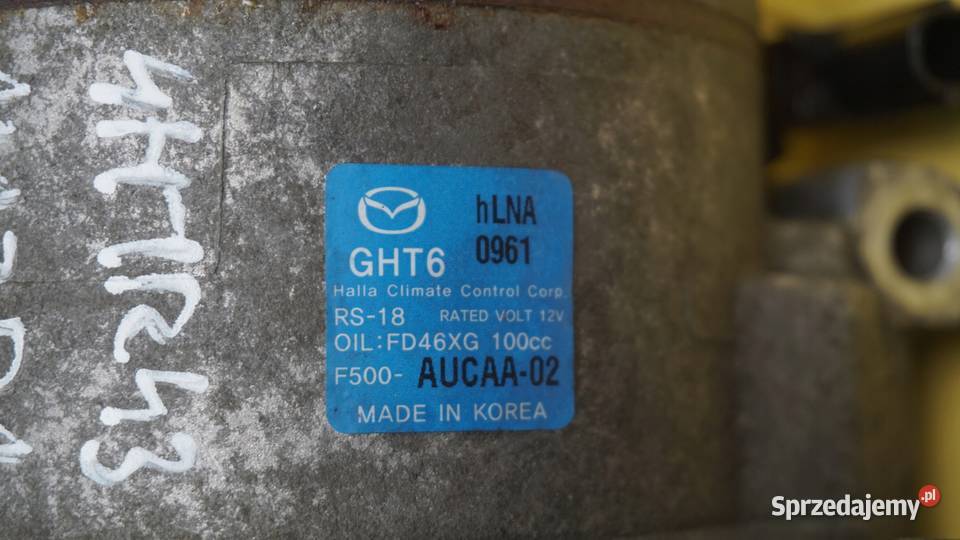 MAZDA 6 GJ CX5 22 SKYACTIV 14r SH01 sprezarka osobowe Suków