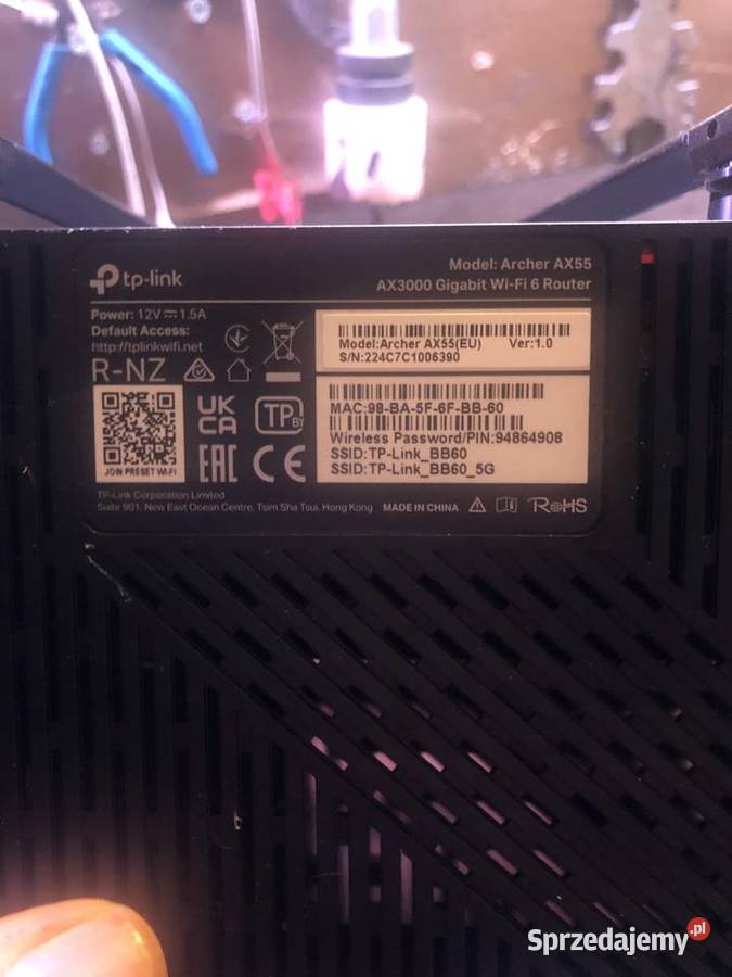 Router TP LINK Archer AX55 Pozostałe Oborniki sprzedam