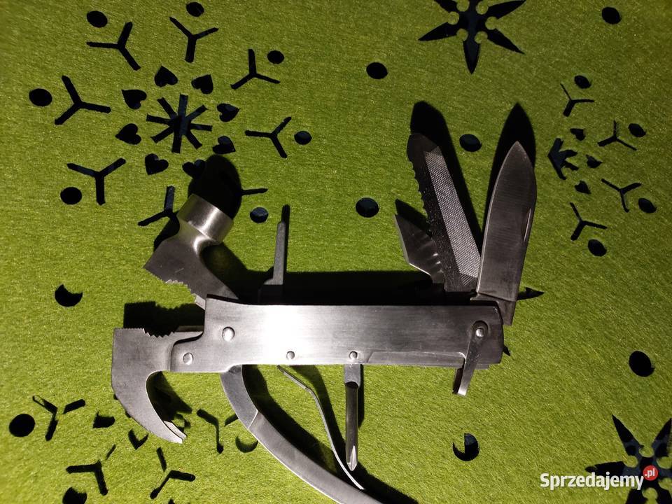 Składane narzędzie z młotkiem Treko Laser Wrocław