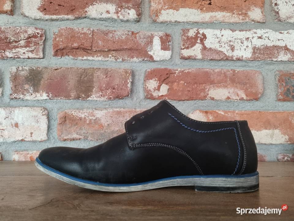 Czarne półbuty Haver Warszawa