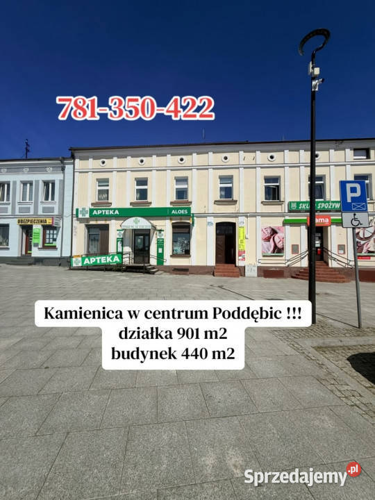 Kamienica inwestycyjna w samym sercu Poddębic sprzedam
