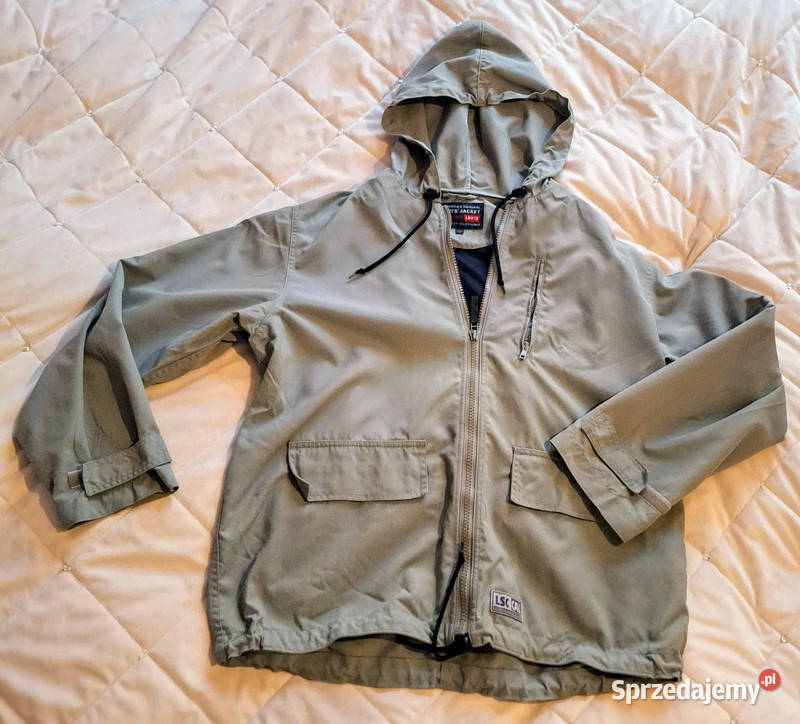 Vintage kurtka Levis wiatrówka przeciwdeszczowa lubuskie Zielona Góra