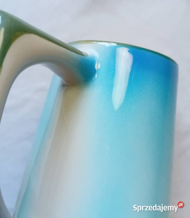 Ceramiczny kufel pamiątka z Tallina pojemność 1 Koźminek
