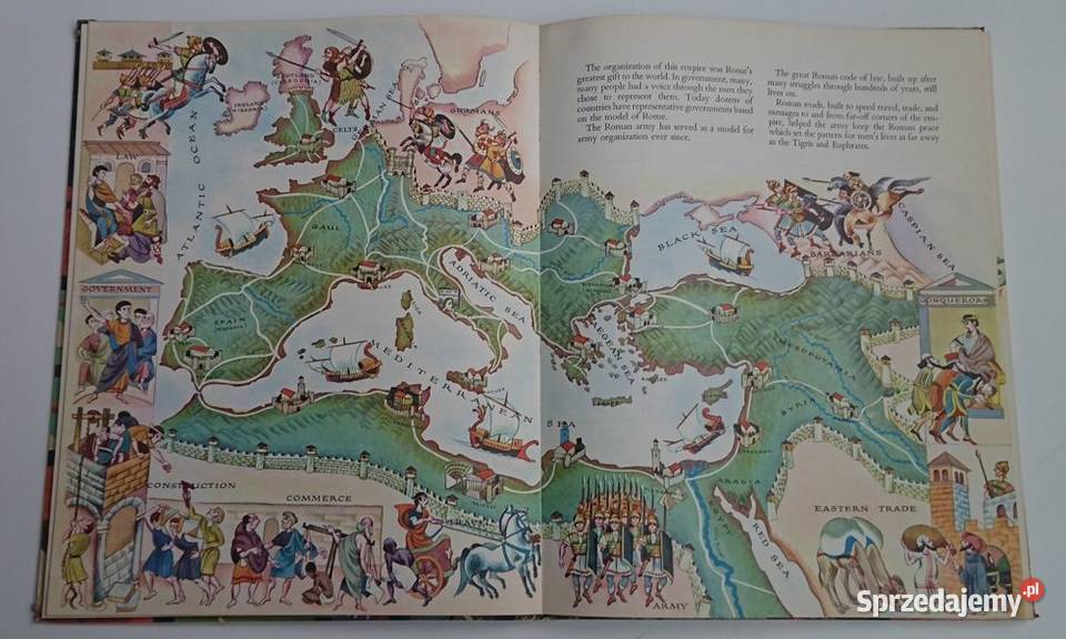 Książka The Golden History of the World twarda mazowieckie Warszawa