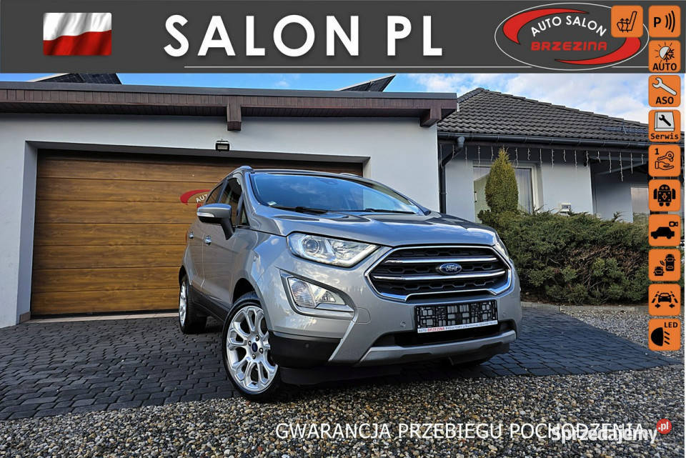 Ford EcoSport serwis ASO II 2013 isofix Samochody osobowe Rydułtowy