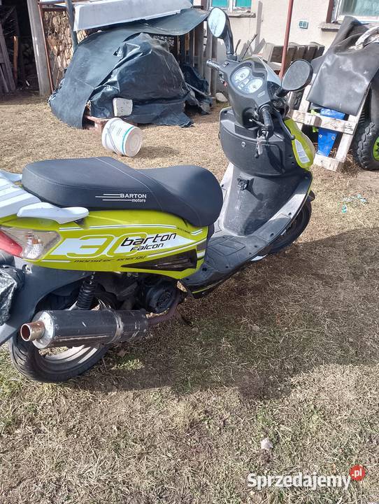 Motocykl skuter WANGYE 125 75 uszkodzony