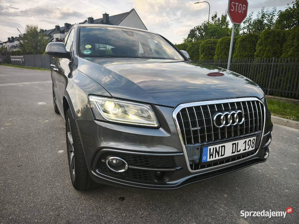 Audi Q5 20 tdi quattro sprowadzone z Niemiec bluetooth lubelskie Biała Podlaska