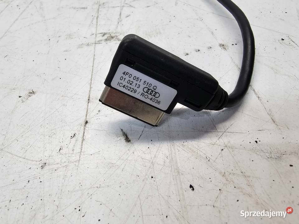 ORYGINALNY KABEL ADAPTER USB AUDI A3 A4 A5 A6 A7 śląskie Przystajń