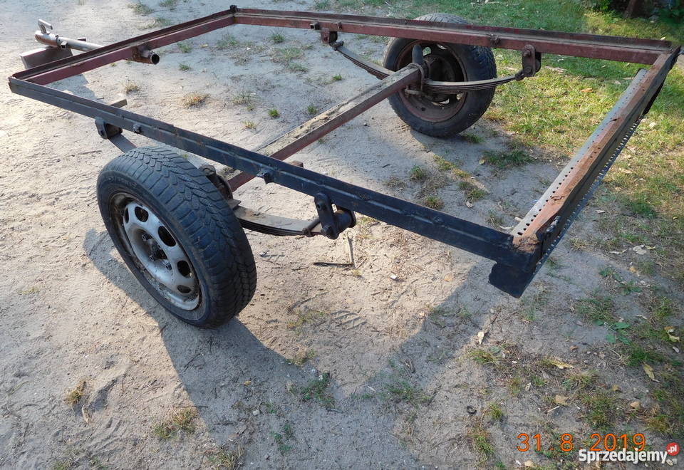 Przyczepka sam do zabudowy remontu Luzino