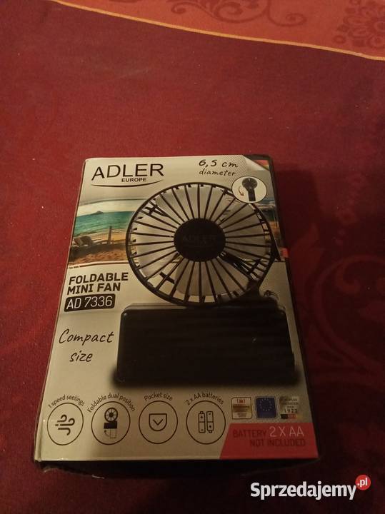 Adler wentylator ręczny Pozostałe Warszawa