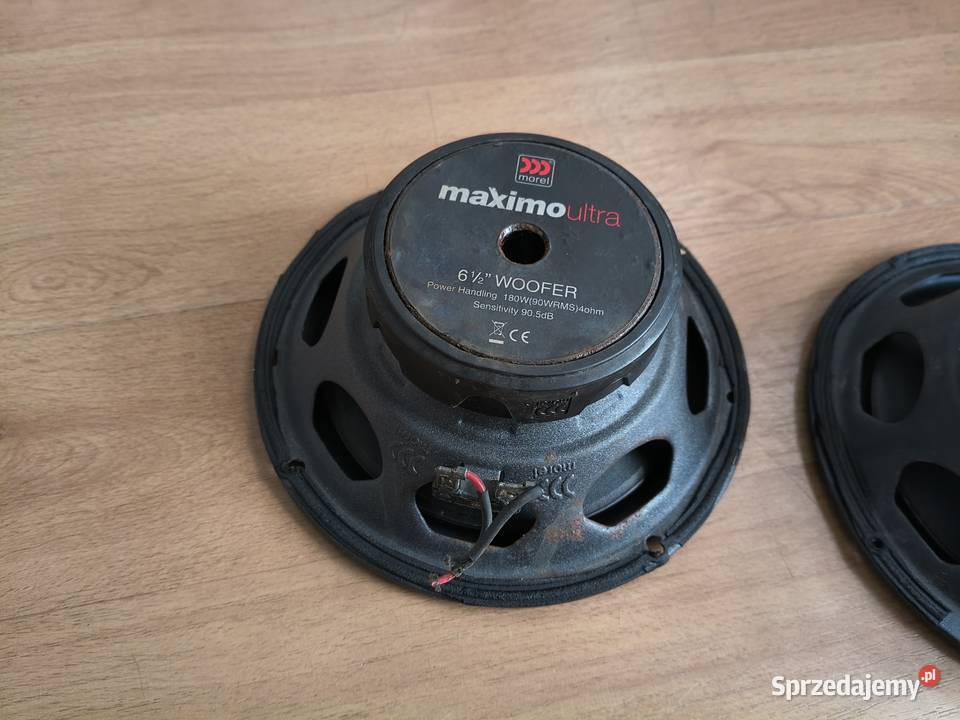 2x Głośniki Morel Maximo Ultra 165mm 90Watt RMS Gorlice