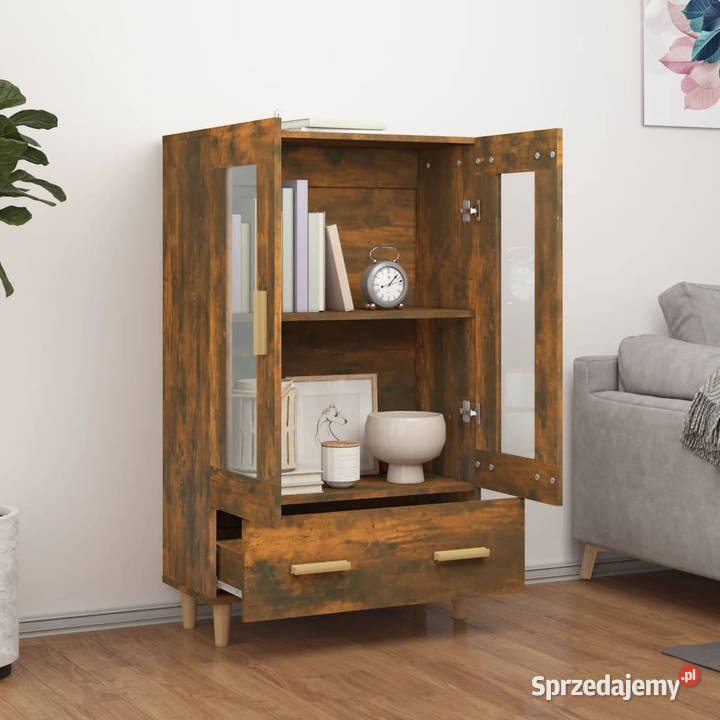 Szafka przydymiony dąb 70x31x115 materiał Szafki mazowieckie