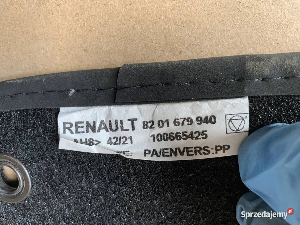8201679940 dywanik dywaniki wykładzina renault Rok produkcji 2021 zachodniopomorskie Szczecin