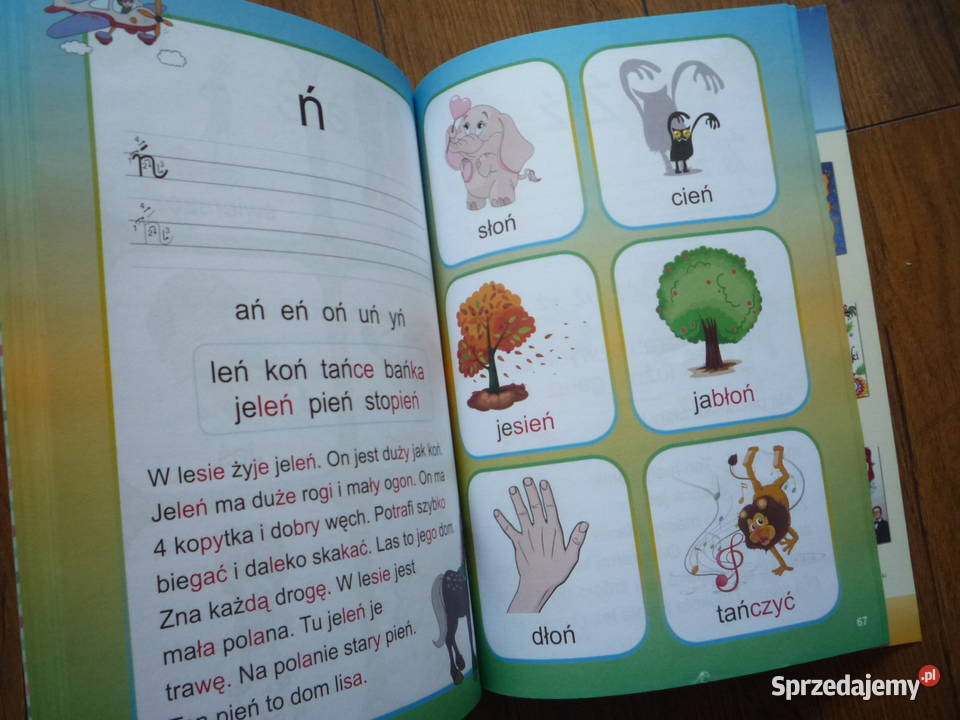 Mój pierwszy elementarz Czytamy metodą sylabową zachodniopomorskie Szczecin