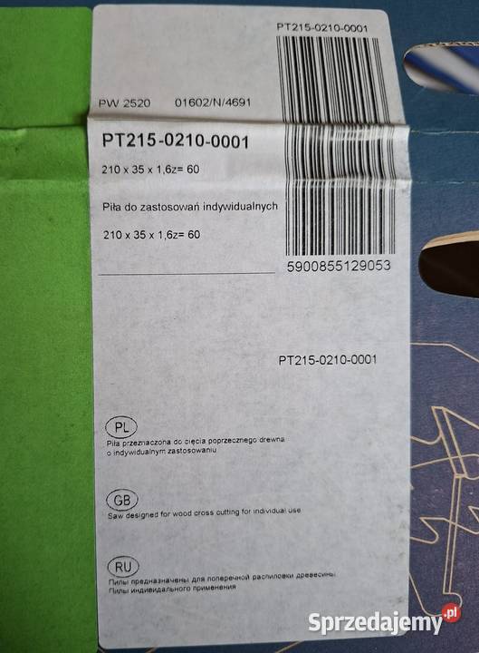 Piła tarczowa lubelskie Kłoczew