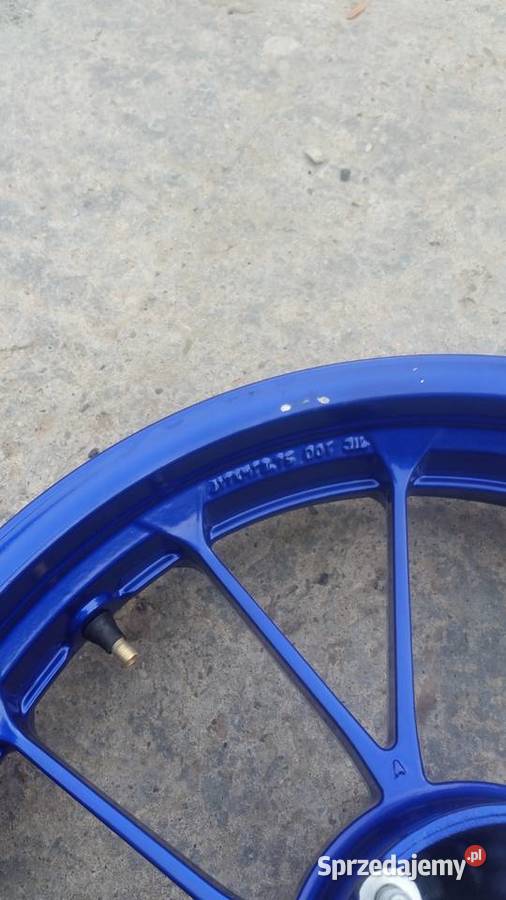 Koło felga tył niebieska Yamaha YZF R125 rocznik Zagórowa