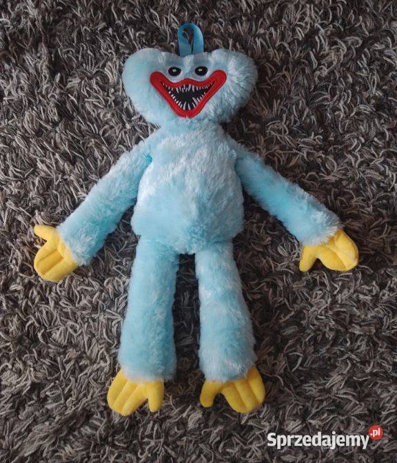 Pluszak maskotka Huggy Wuggy duża niebieska sprzedam