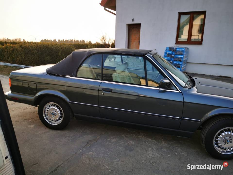 BMW 325i manual z 1987 roku kabrio e30268 manualna Zbuczyn