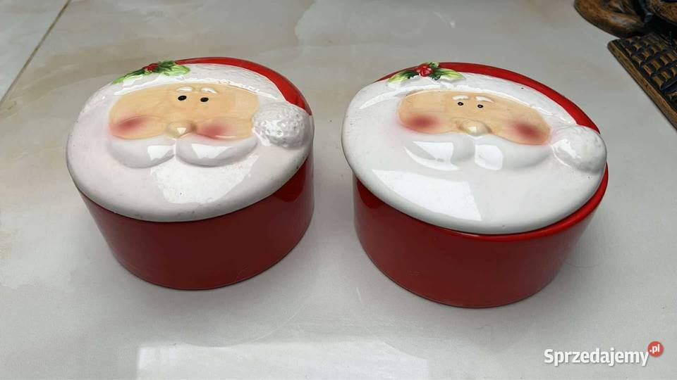 Pojemnik puzderko Mikołaj Boże Narodzenie Ozdoba Gdańsk