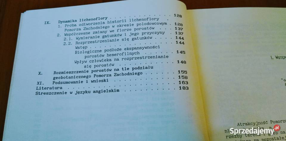 Porosty Pomorza Zachodniego studium ekologiczno Gdańsk