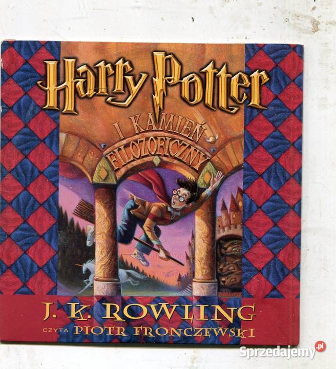 Harry Potter i Kamień Filozoficzny czyta Piotr Rok wydania 2002 Szczecin