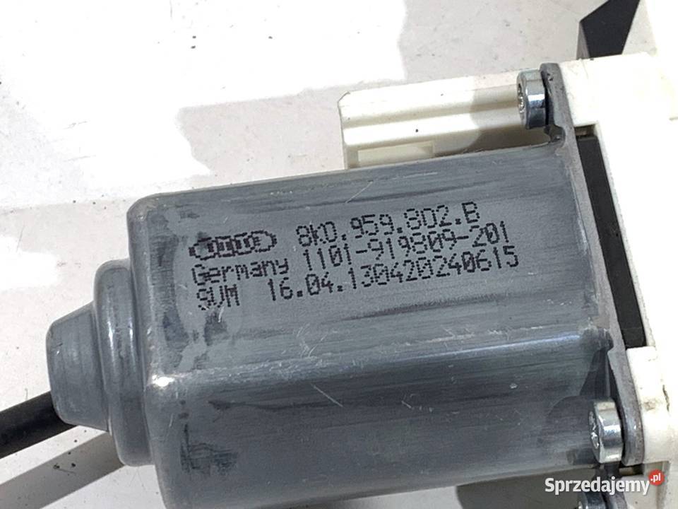 PODNOŚNIK SZYBY LEWY PRZÓD VW SHARAN 8K0959802B