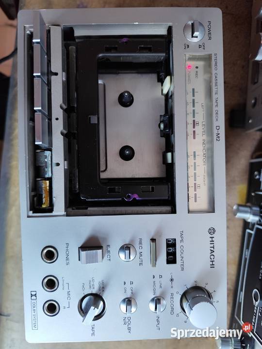 deck kasetowy Hitachi DM2 Magnetofony Grabowo