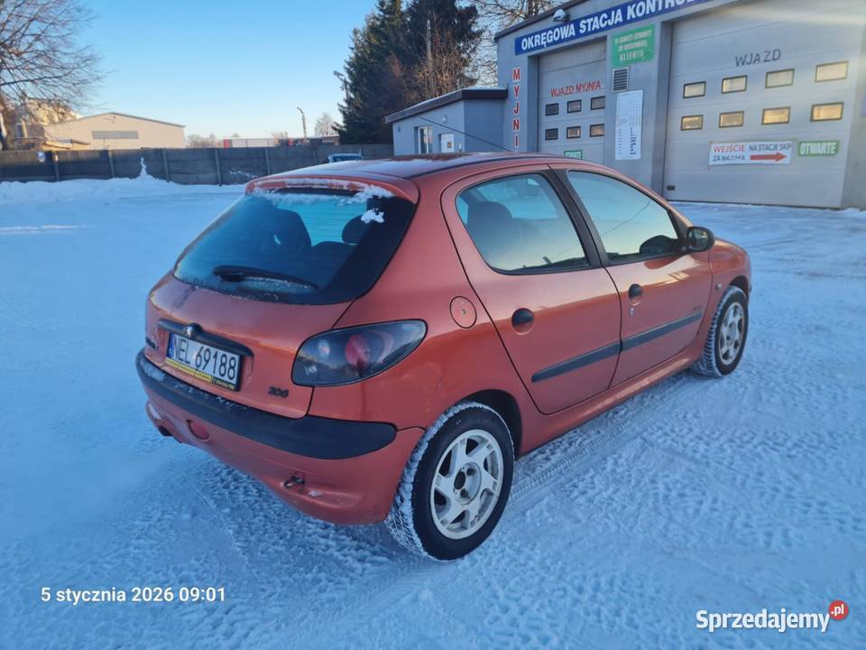 peugeot 206 sprawny długie opłaty sprzedam