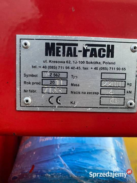 MetalFach Z562 2010 r stan owijanie siatką i Pisz