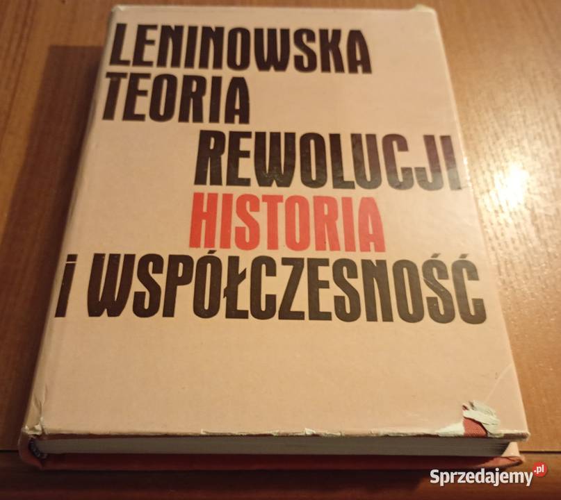 Leninowska teoria rewolucji historia i Gdańsk sprzedam