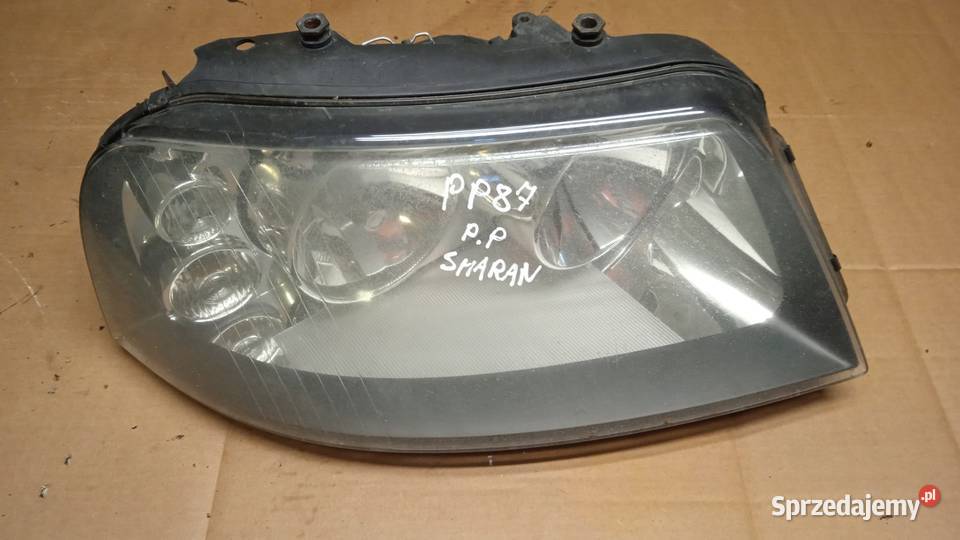 VW SHARAN ALHAMBRA FL LAMPA PRZÓD PRAWY EU Zbierkowo