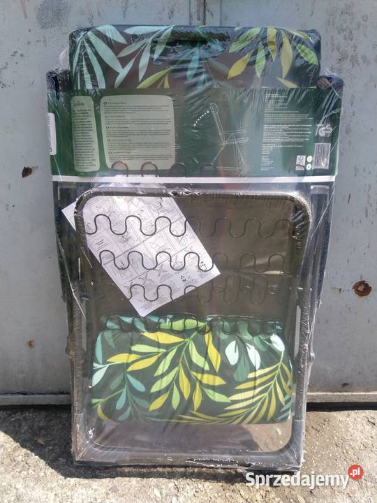 NAJTANIEJ Fotel Ogrodowy Składany z Zabrze