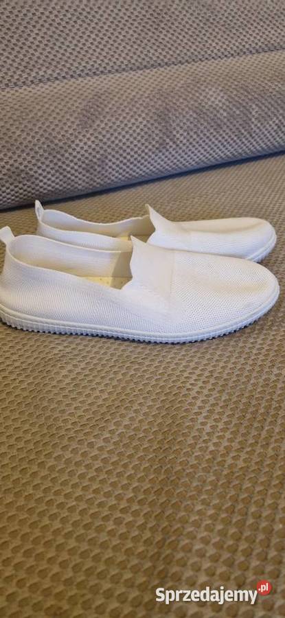 baleriny trampki białe materiałowe r 40 małopolskie Kraków