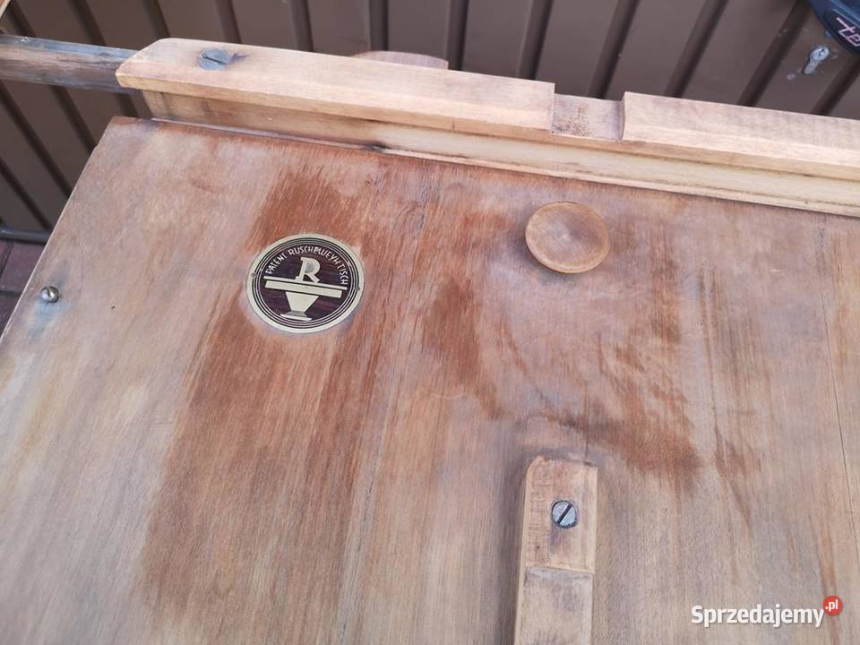 Stół Orzech Antyk Stary Rozkładany Duży wielkopolskie