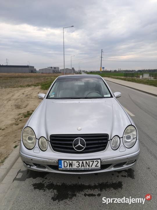 Mercedes Benz E gazbenzyna dolnośląskie Dobrzykowice