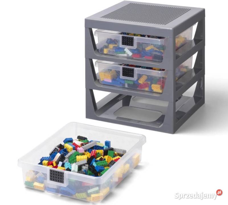 LEGO Regał organizer szary 5006608 dolnośląskie Wrocław
