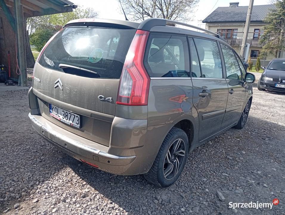 Citroen C4 Picasso 2011 16 turbo 7 osób małopolskie Miechów