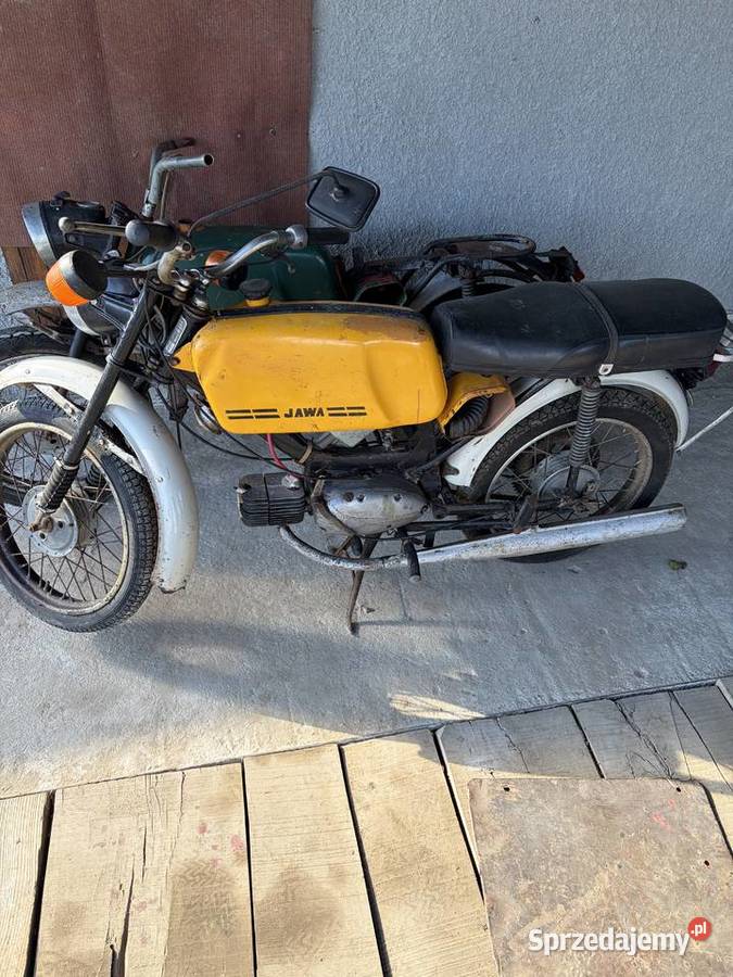 Motocykl Jawa nieuszkodzony Pogwizdów
