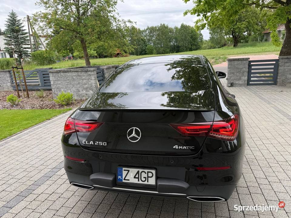 Mercedes CLA 250 4matic 20 Benzyna 221 2019r CLA Poznań