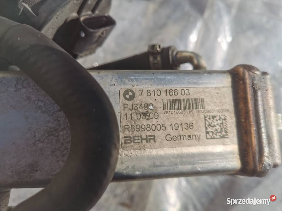 Chodnica EGR do BMW e60 e61 e90 e87 N47D20A 177 Silniki i osprzęt lubuskie Gorzów Wielkopolski
