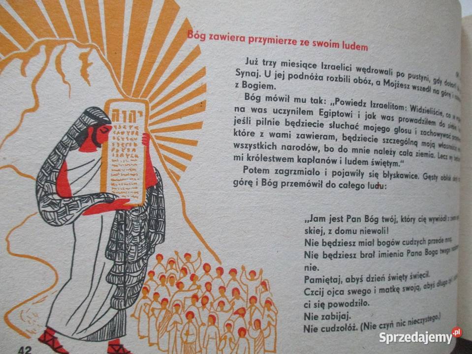 Mała historia biblijna religia Biblia testament Łódź