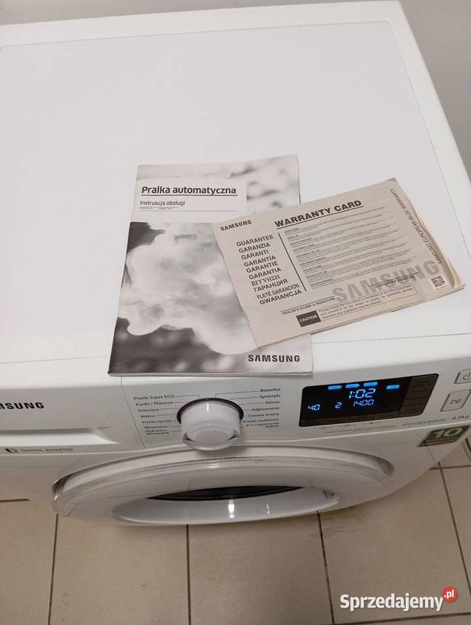 Pralka Samsung Eco bubble 8 1400obr Digital mazowieckie Warszawa