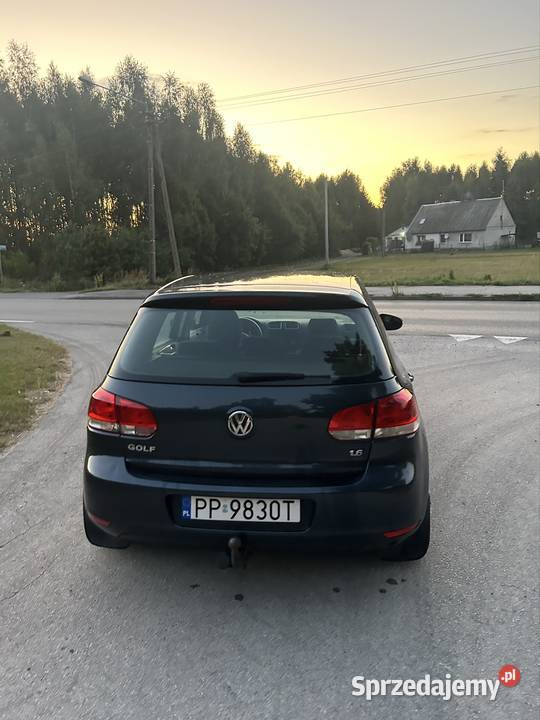 Volkswagen golf 6 16mpi gaz hak salon Polska kujawsko-pomorskie Nakło nad Notecią