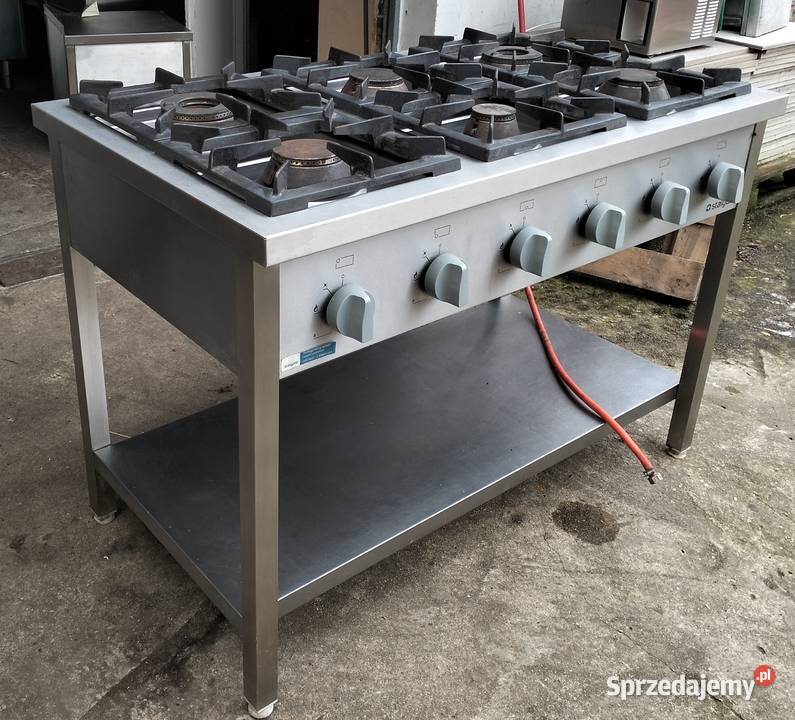 Kuchnia gastronomiczna gazowa 6palnikowa Słupia Kapitulna