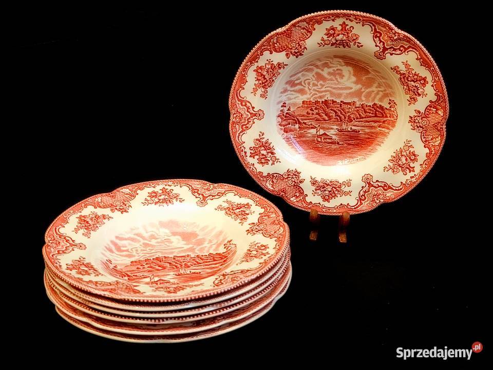 Talerz obiadowy głęboki angielski Johnson Bros lubelskie sprzedam