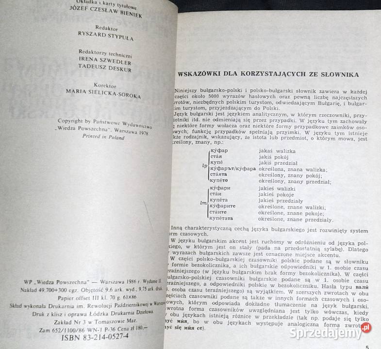 Słownik minimum Bułgarsko polski i polsko Chełm